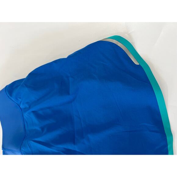 Brooks Running Mini Skort Skirt Womens Large Blue Athleisure Tennis Golf - Picture 12 of 13